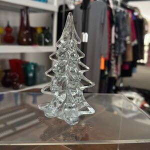 Enesco Clear Glass Christmas Tree